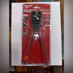 Milwaukee Self-Adjusting Wire Stripper & Cutter, model 48-22-3082.